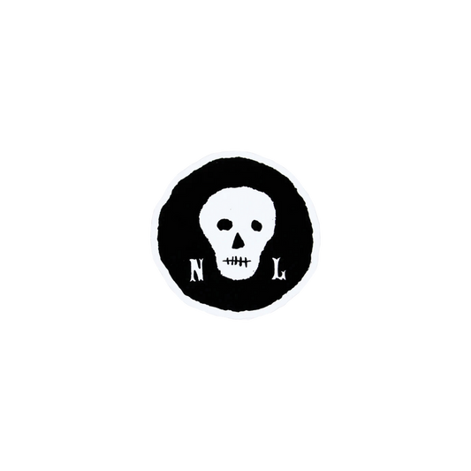Official Nikki Lane Merchandise. Die-Cut Sticker featuring the Nikki Lane Skull Logo.